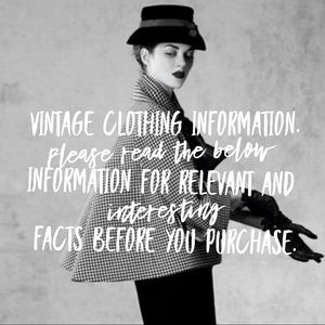 Vintage Purchases from my Closet